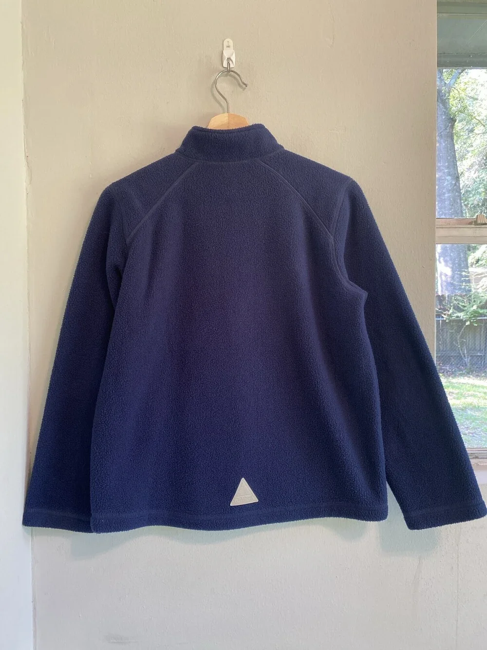 L.L.Bean Kids Navy Full Zip Fleece Jacket L 14-16